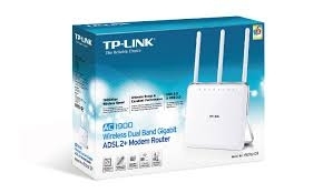 Tp-link archer d9 ac1900 modem router wireless dual band gigabit adsl2+
