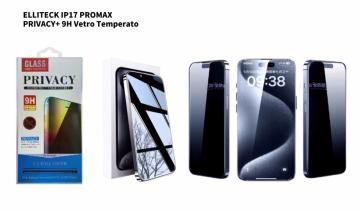 ELLITECK IP17 PROMAX PRIVACY+ 9H Vetro Temperato