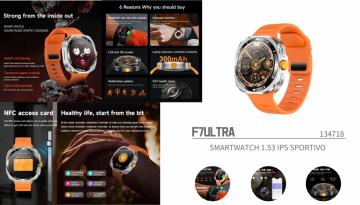 ELLITECK F7ULTRA SMARTWATCH 1.53 IPS SPORTIVO