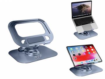 360 Gradi Supporto Per Supporto Pieghevole In Metallo Pigro Per Telefonino e Tablet