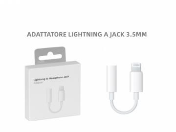 ELLITECK ED003 ADATTATORE LIGHTNING A JACK 3.5MM