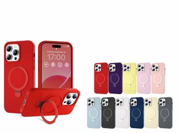 Obastyle IPHONE16 COVER SEMIRIGIDA SOFT TOUCH CON SUPPORTO INTEGRATO