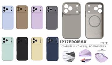 ELLITECK IP17 PROMAX COVER IN SILICONE LIQUIDO MAGNETICA