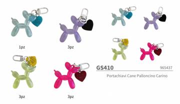 ELLITECK GS410 Portachiavi Cane Palloncino Carino