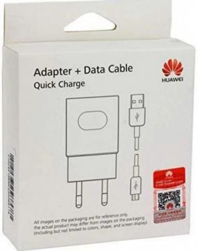 HUAWEI ALIMENTATORE  ADAPTER + DATA CABLE QUICK CHARGE  MICRO USB