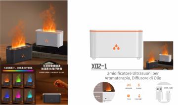 ELLITECK UX02-1 Umidificatore Ultrasuoni per Aromaterapia, Diffusore di Olio BIANCO