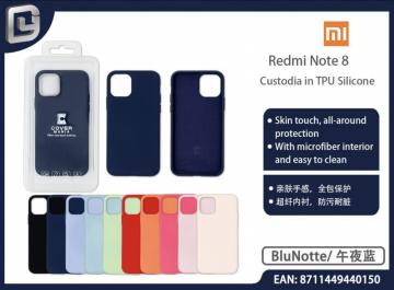 COVER IN TOU SILICONE COVER MANIA PER REDMI NOTE 8