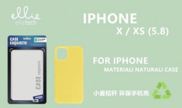 ELLIE IPHONE XS/X 5.8 MATERIAL NATURALI COVER