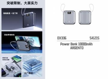 ELLITECK DX336 Power Bank Carica Rapida 10000mAh