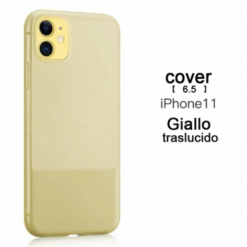 cover ita custodia in silicone traslucido per iphone 11 pro max 6.5"